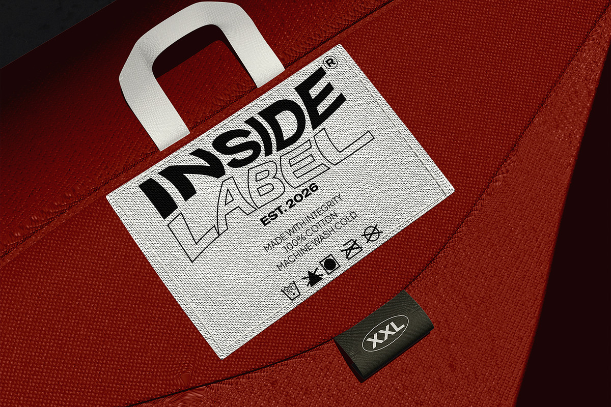 Inside Label Clothing Mockup, a Shirt Mockup by Permadi Creative (Photo 2 of 5)