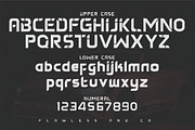 Brusing - Sports Display Font, a Sans Serif Font by Flawless And Co (Thumbnail 9 of 10)