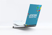 Spiral Notebook Mock-Up, a Product Mockup by DesignRushMarket (Thumbnail 4 of 8)