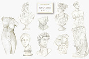 Antique Sculpture & Architecture, an Object Graphic by svetlanaARTdreams (Thumbnail 3 of 16)