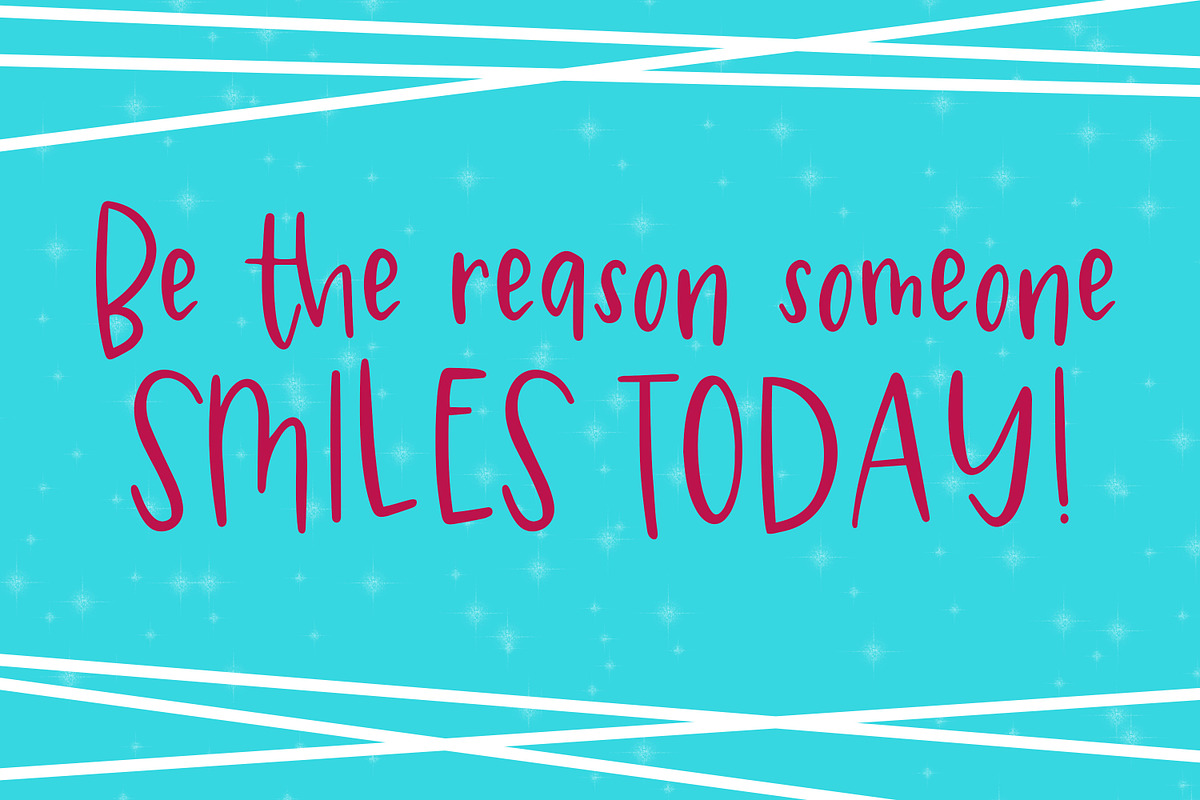 Magical Sprinkles, a Sans Serif Font by Affinity Grove (Photo 11 of 13)