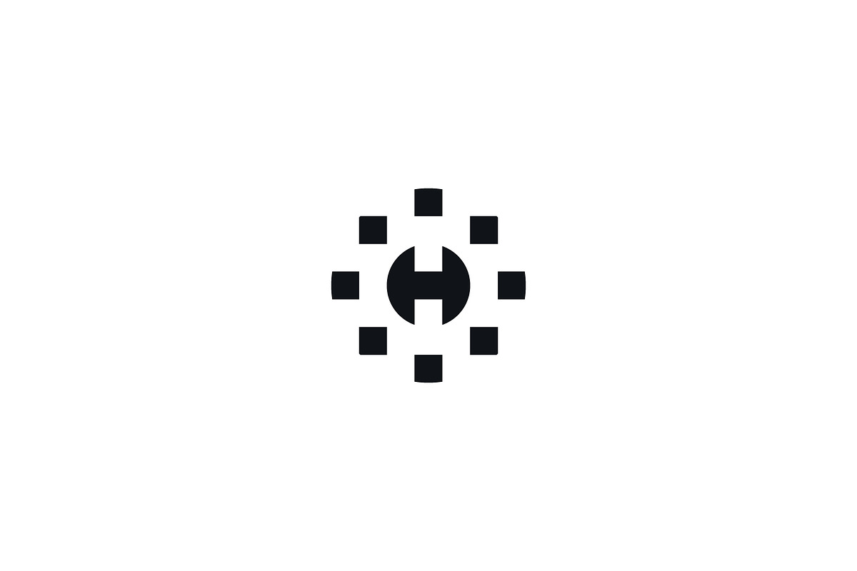 letter h digital logo, a Branding & Logo Template by Abir Hossain Waffi (Photo 3 of 4)