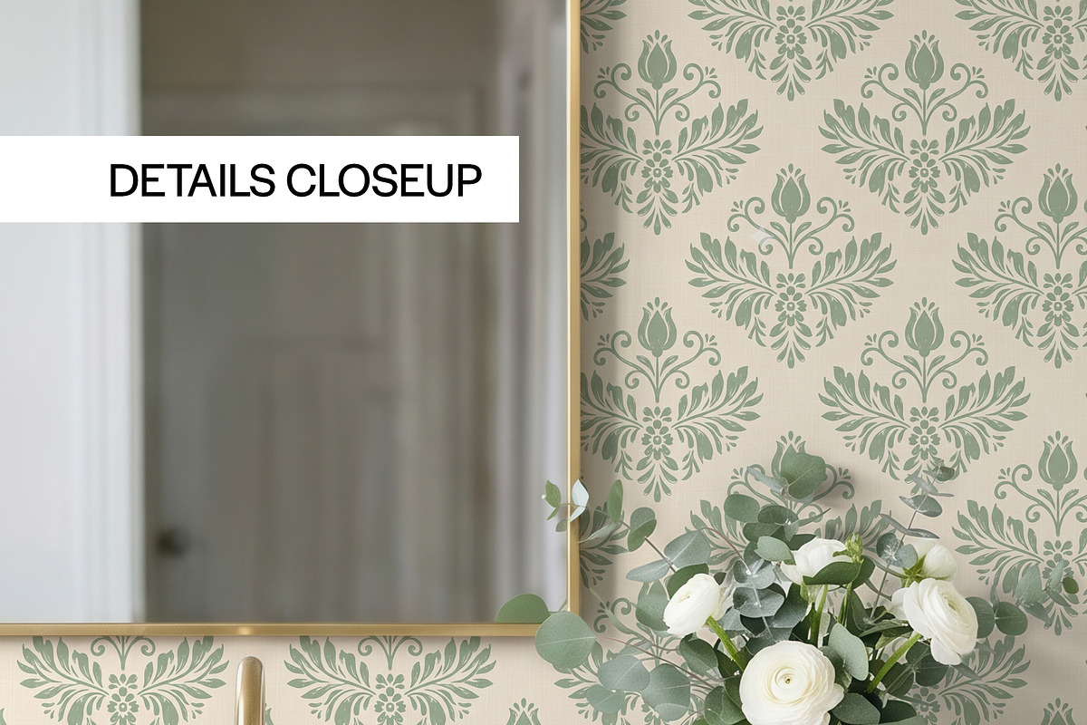 Bathroom Wallpaper Mockup PSD, a Household Mockup by 1001 mockups (Photo 4 of 12)