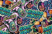 Komo Nout Cartoon, a Font by typeline studio (Thumbnail 2 of 7)