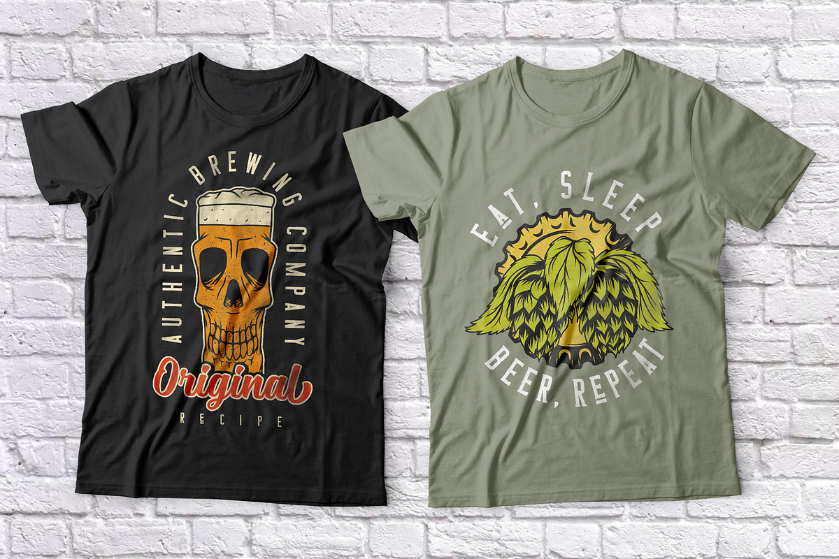 Beer Time Label Font, a Font by VozzyStock (Photo 6 of 9)
