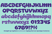 Lil Rhino, a Script Font by Pink Broccoli (Thumbnail 3 of 3)
