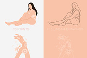 Nude Modern Diversity Collection, a Person Illustration by Minkina (Thumbnail 4 of 6)