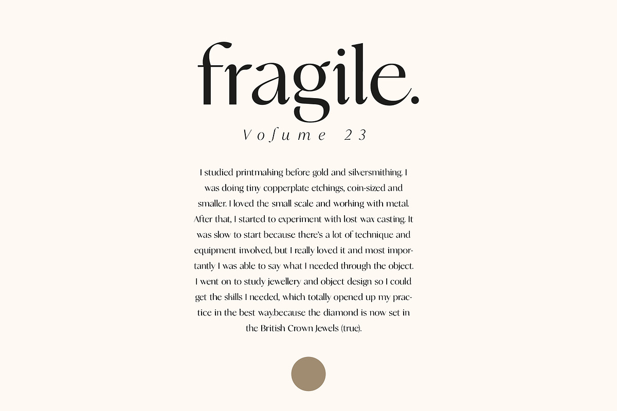 Analogue - Stylish Modern font preview 8