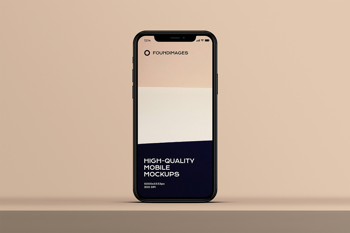 72 iphone device mockup bundle, an iPhone Mockup by FoundImages (Photo 12 of 84)