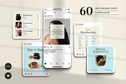120 Hairstyle Instagram Template, a Social Media Template by Branding Victory STD (Thumbnail 7 of 10)