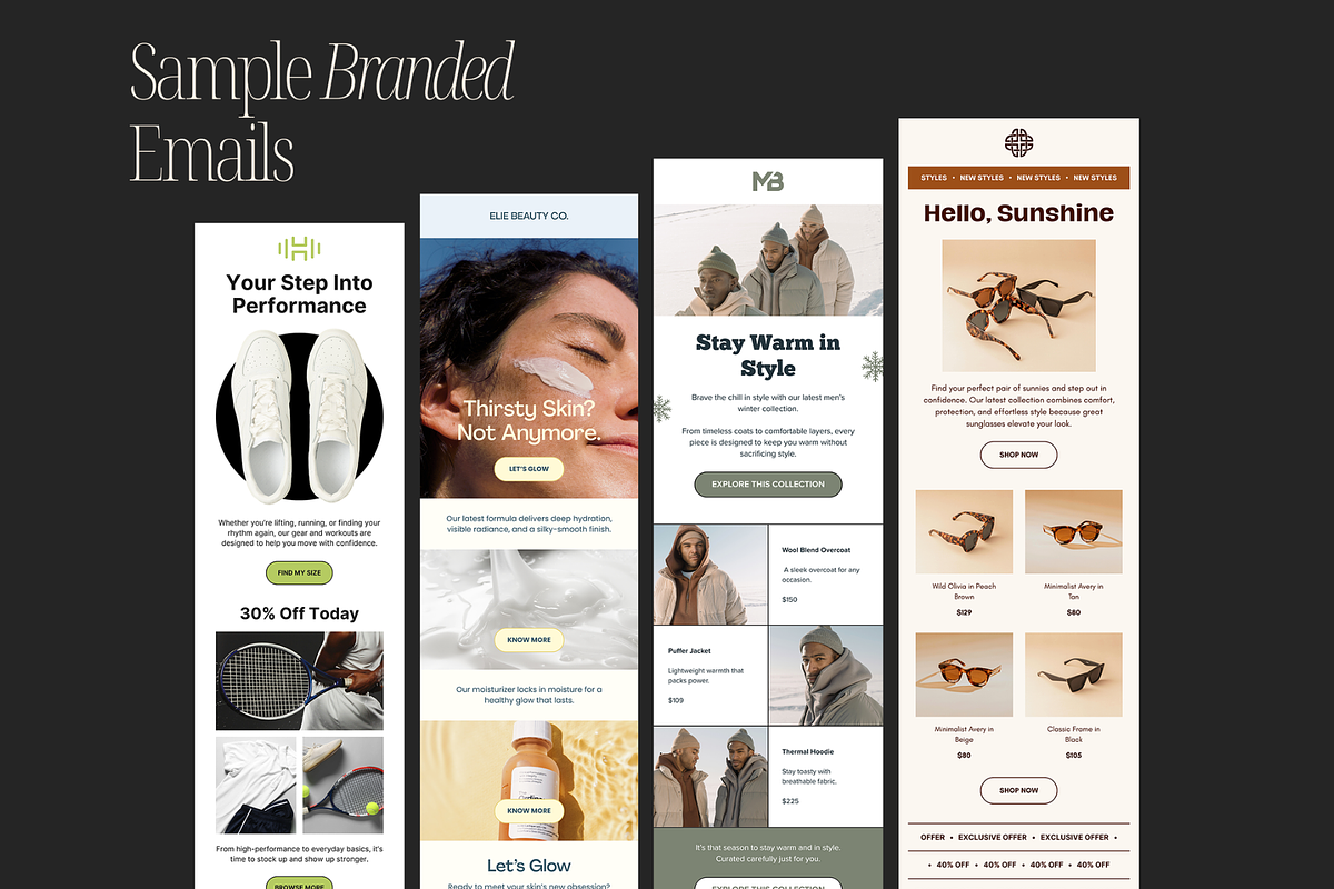 Email Wireframes Set 2, an Email Template by Creatif Foundry (Photo 7 of 8)