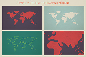 Simple World Map