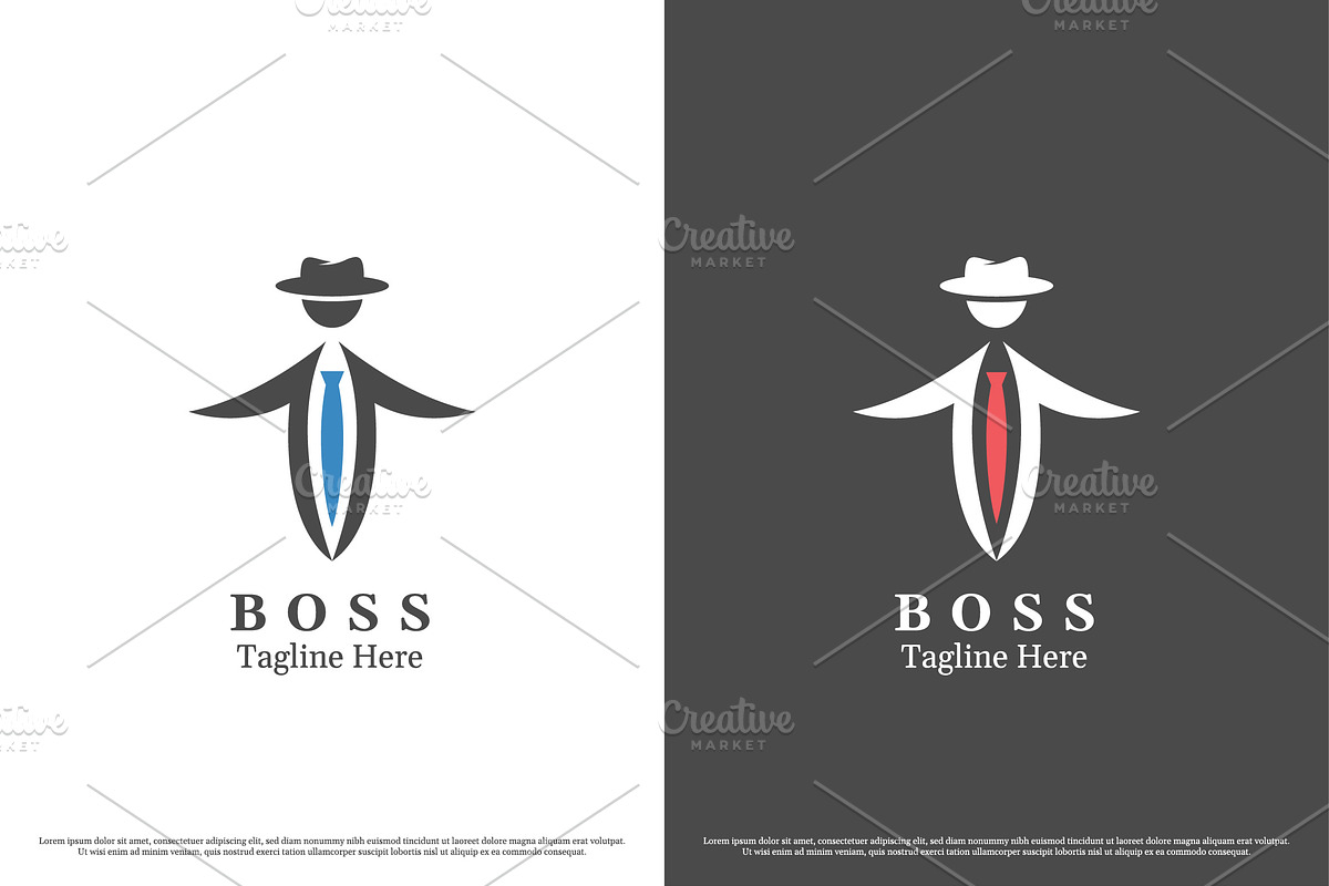 Boss Business Logo Design Icon, a Branding & Logo Template by Morvana Crew