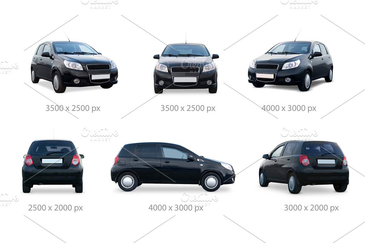 City Car Set 360 Angles View, a Transportation Photo by Plaid4You (Photo 2 of 5)