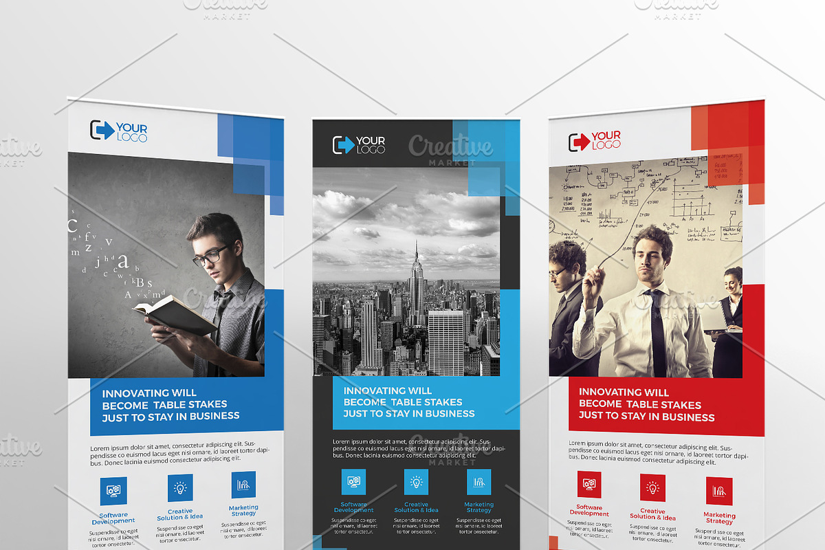 Roll-Up Banner, a Flyer Template by Cristal Pioneer (Photo 1 of 5)