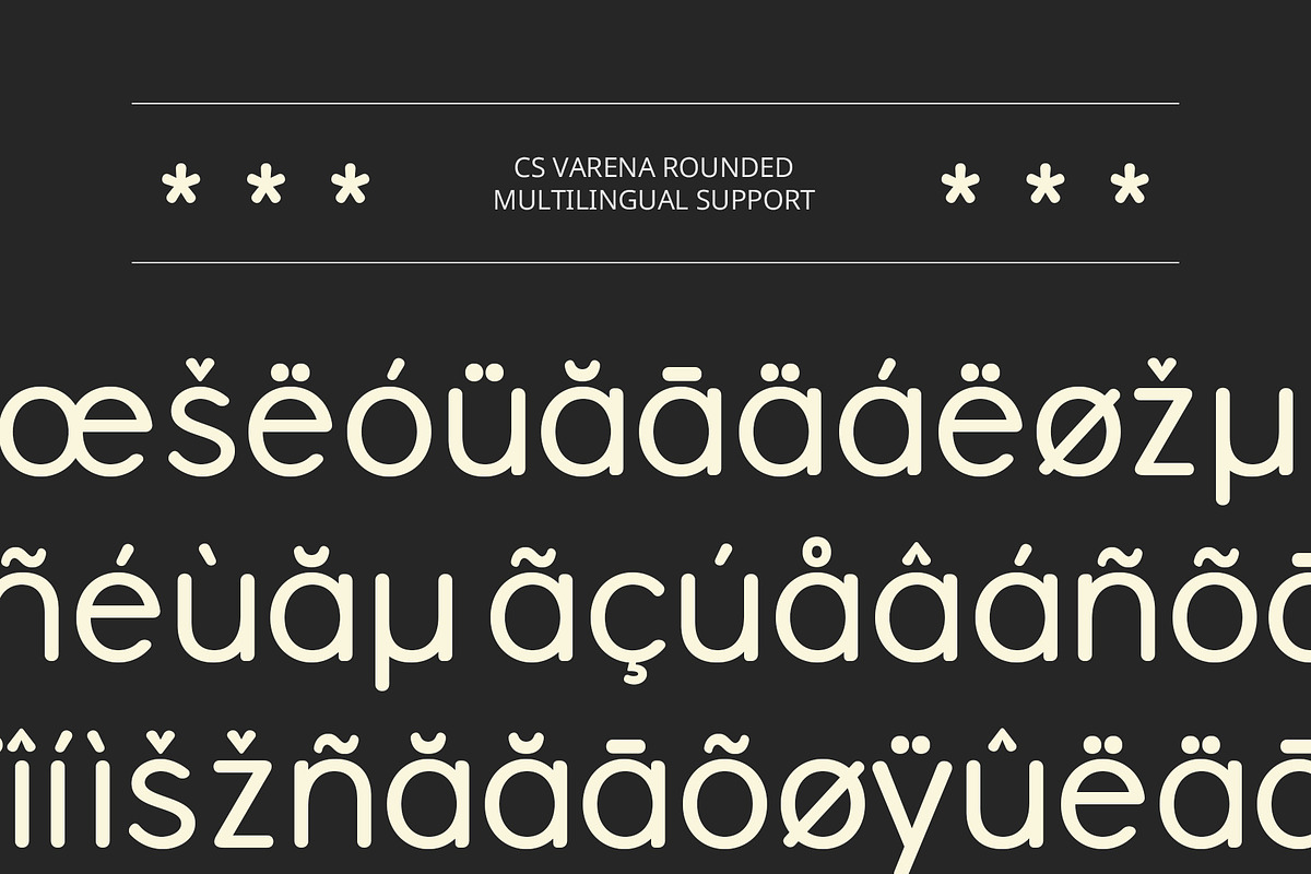 Varena Rounded, a Sans Serif Font by Craft Supply Co. (Photo 6 of 8)
