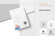 A4 Letter Head Mockups, a Print Template by GfxFoundry (Thumbnail 3 of 7)