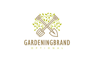 Sustainable Gardening Custom Logo
