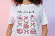 Valentine Bookish Clipart Bundle, an Education Illustration by TitaLivingArt (Thumbnail 7 of 9)