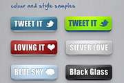 Awesome chunky web buttons, a Templates & Theme by chrisatlemon (Thumbnail 3 of 5)
