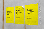 A4 Urban Poster Mockup, a Print Template by Graphicnugget (Thumbnail 4 of 5)