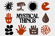Mystical Things: 110 Magic Pack, a Decorative Illustration by Veyla (Thumbnail 1 of 14)