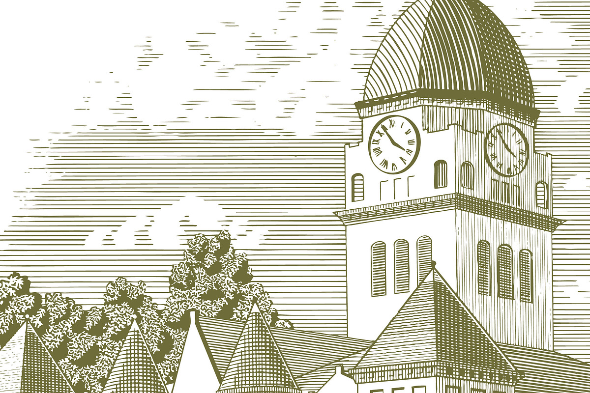Jasper County Courthouse, an Illustration by blue67sign (Photo 2 of 3)