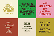 Palms - Handmade Retro Sans Serif, a Font by Studio Funshop by Kelli (Thumbnail 4 of 10)
