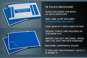 InDesign Annual Report Template