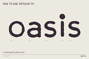 Artisan TM – Distressed Typewriter, a Sans Serif Font by Type Mania (Thumbnail 5 of 13)