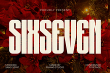 Sixseven - Ultra Condensed Sans