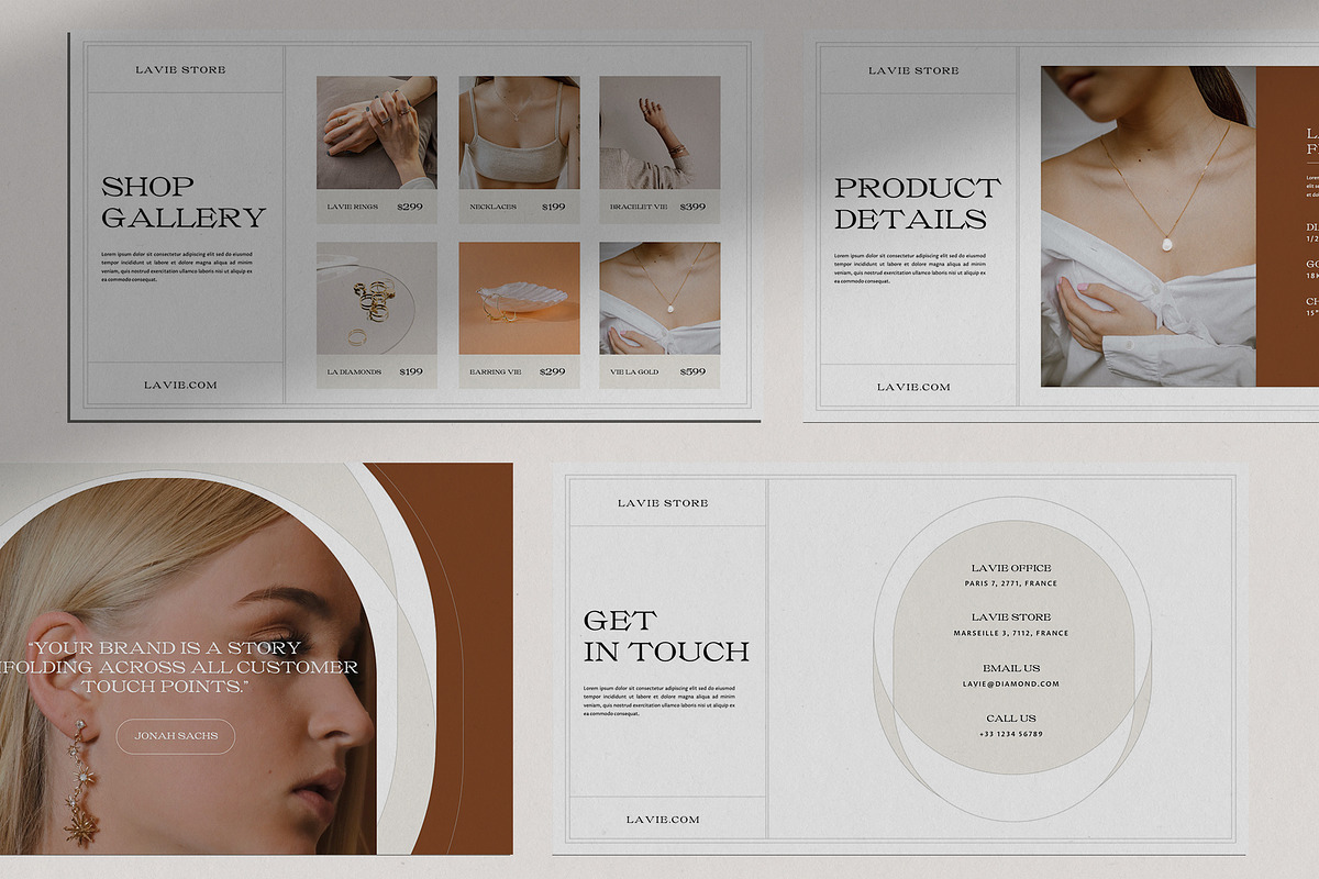 LAVIE - Keynote Brand Guidelines, a Presentation Template by notgreystudio (Photo 12 of 14)