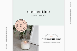 Minimal Logo Template Canva