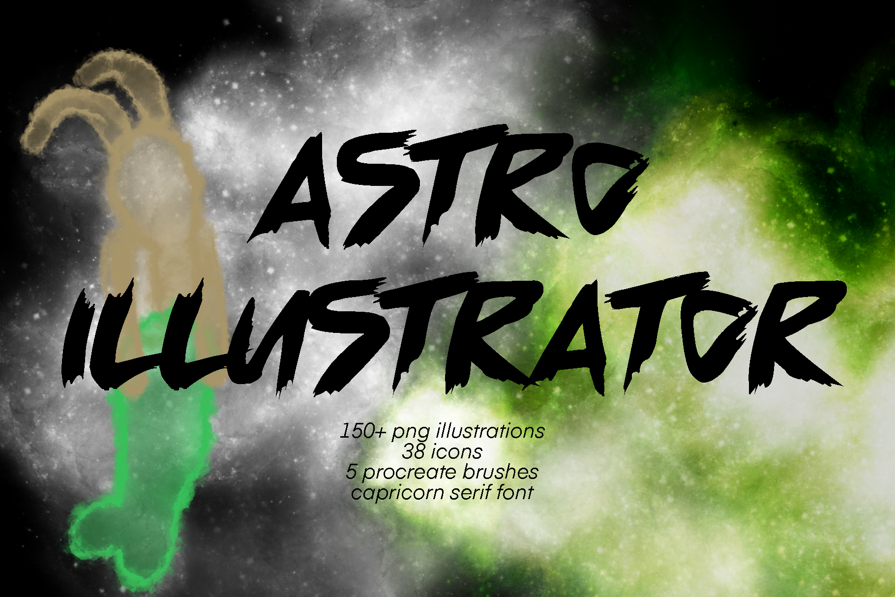 Astro Illustrator Bundle, an Object Illustration by Rachel McBride Creative