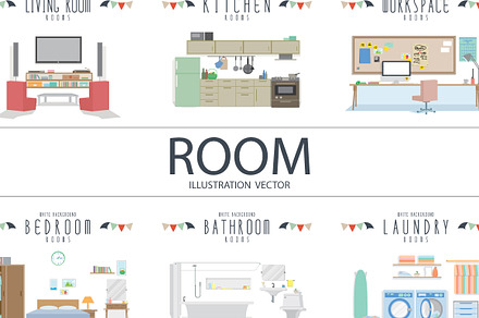 Room Illustration Vector