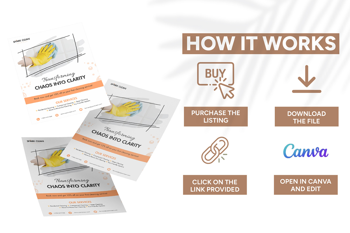 Cleaning Service Digital Bundle, a Social Media Template by Branding by Kellsey (Photo 6 of 6)