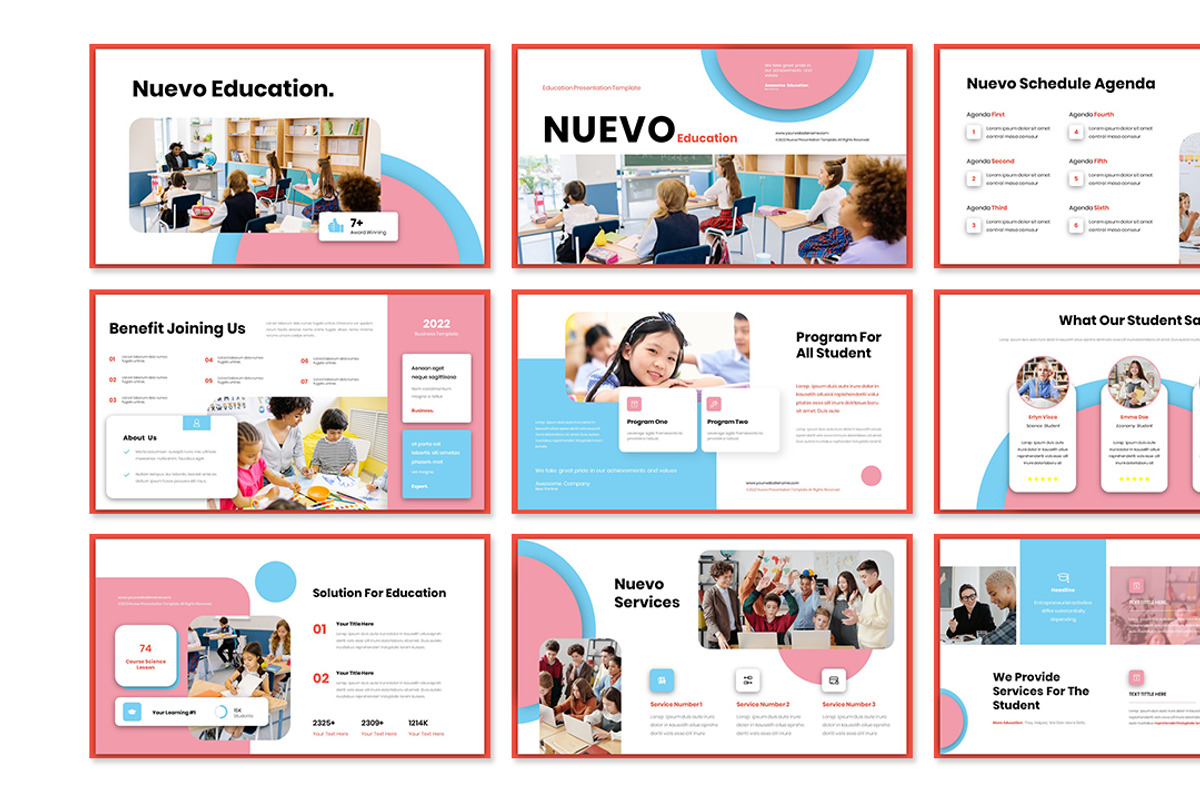 Nuevo Education Presentation Temp, a Presentation Template by Analogous Temp (Photo 2 of 5)