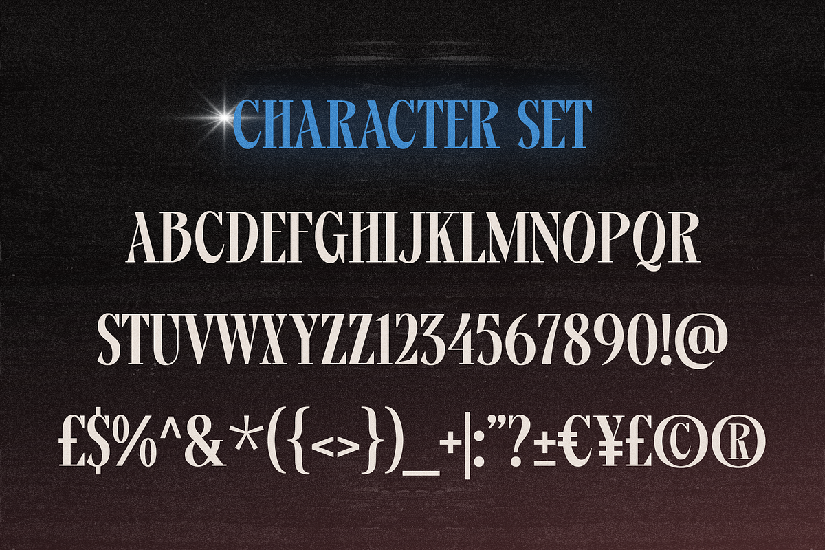 Charbit – Fancy Futuristic Font, a Serif Font by Drizy (Photo 3 of 8)