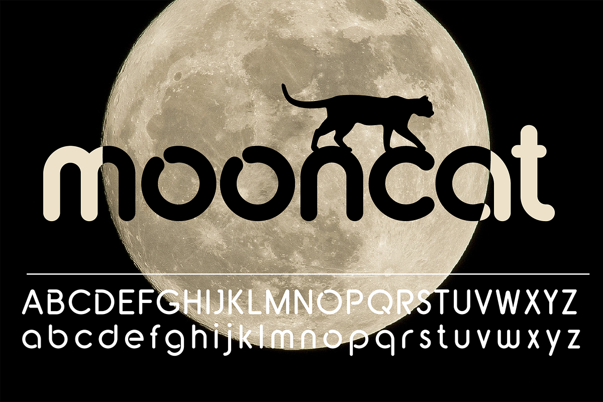 Mooncat font family, a Sans Serif Font by vlad.berla (Photo 2 of 6)