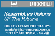 Micro Graphic Font, a Sans Serif Font by weknow (Thumbnail 2 of 8)