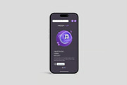 Smartphone 14 Pro Mockup, an iPhone Mockup by Se٧enStudio (Thumbnail 2 of 7)