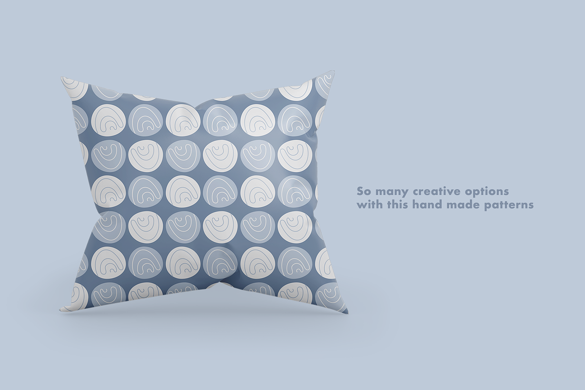 Handmade seamless patterns, a Texture Graphic by Ninos Mandala (Photo 7 of 7)