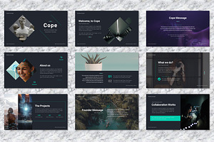 Cope - Minimal Keynote Templates