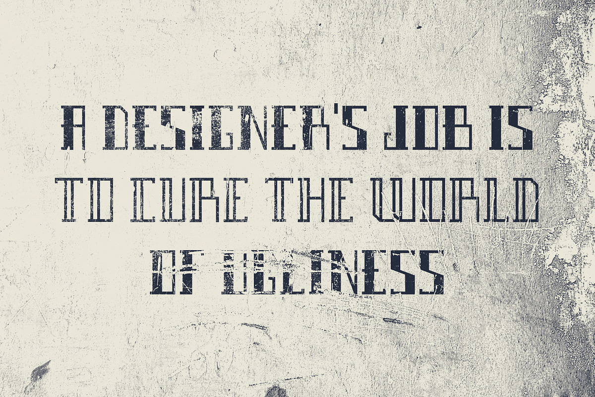 Breach Typeface preview 3