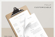 Modern 2 Page Resume Template, a Resume Template by DemeDesign (Thumbnail 4 of 5)