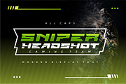 Force Hunter Modern Font, a Sans Serif Font by alanwarstd (Thumbnail 2 of 5)
