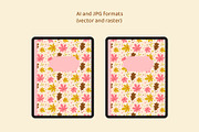 20 Unique Fall Notebook Covers, a Templates & Theme by Digitaliya (Thumbnail 4 of 5)