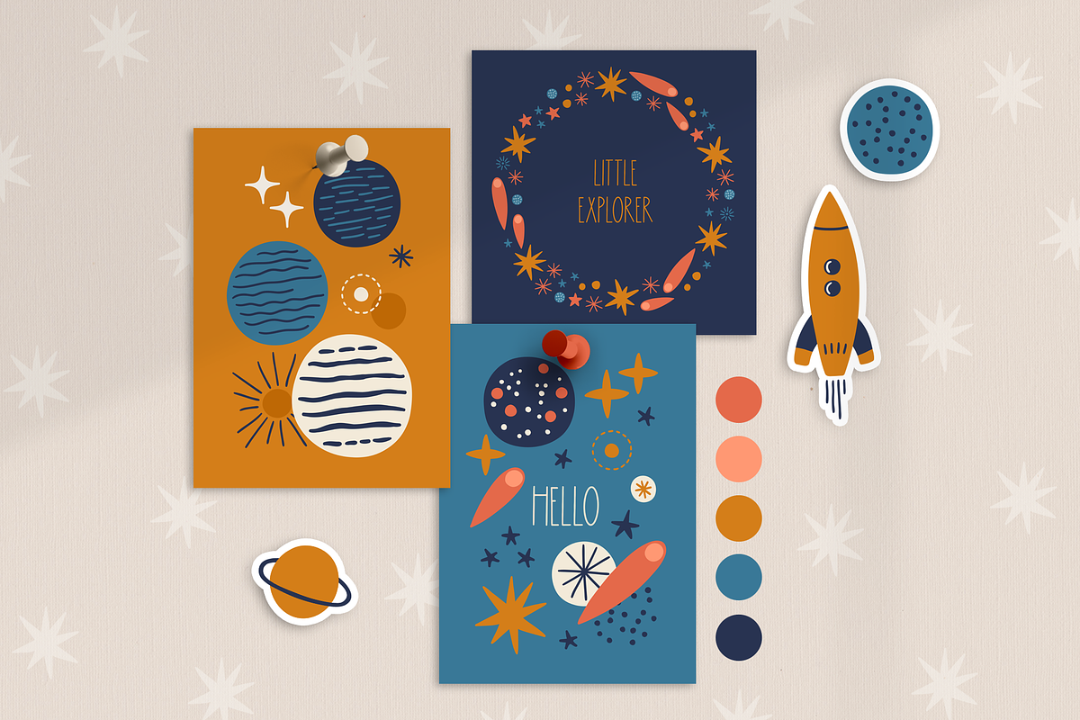 Little Universe Kit, a Transportation Illustration by miumiu (Photo 2 of 15)