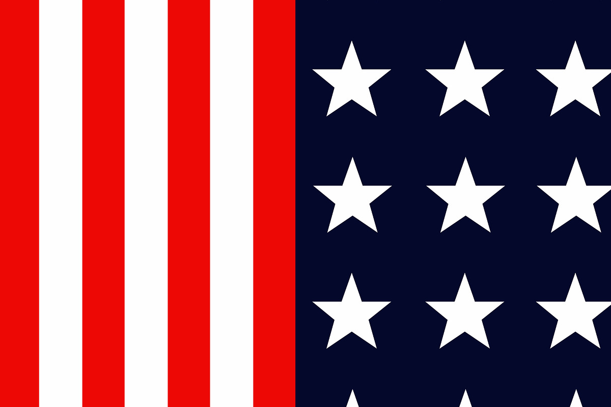 American Patriotic Flag Red White, a Background Graphic by Sharon Schwalbe (Photo 5 of 6)