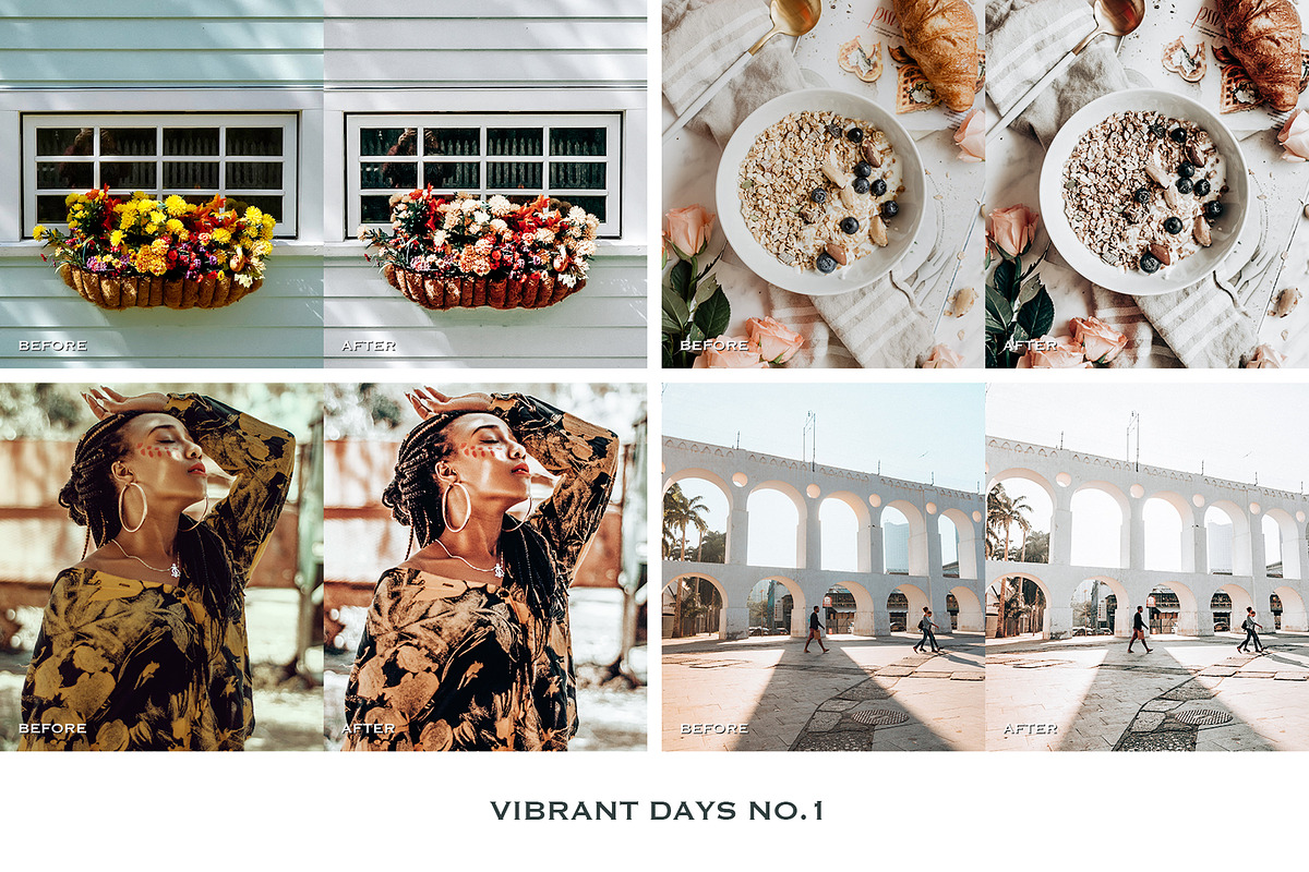 Vibrant Lightroom Presets Mobile, a Preset Add-On by VEER (Photo 5 of 18)